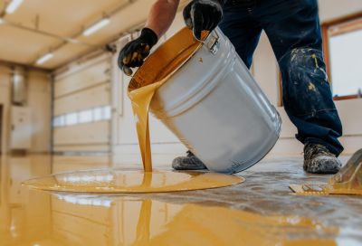 Garage Floor Epoxy Installation in Frederick, MD